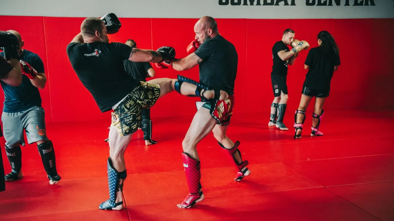 Kickboxing at Condition 1 Combat Center Spring TX